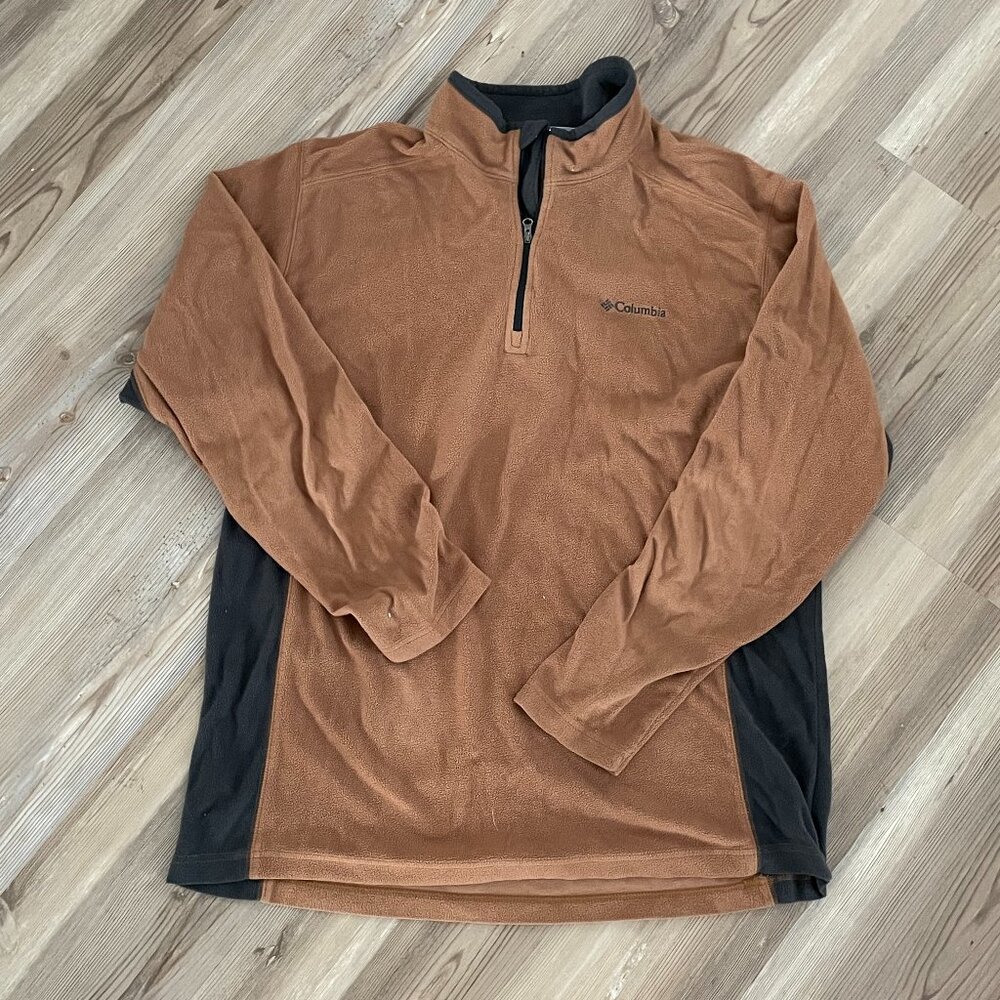 Brown Fleece 1/4 Zip
